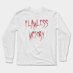 Flawless Victory Mortal Kombat Long Sleeve T-Shirt